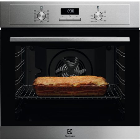 Electrolux EOF3H40X oven 2790 W A Black, Stainless steel