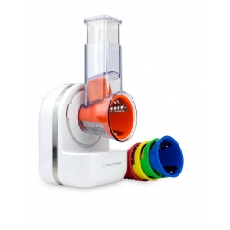Esperanza EKM027 Râpe électrique et spiraliseur Plastique Blanc