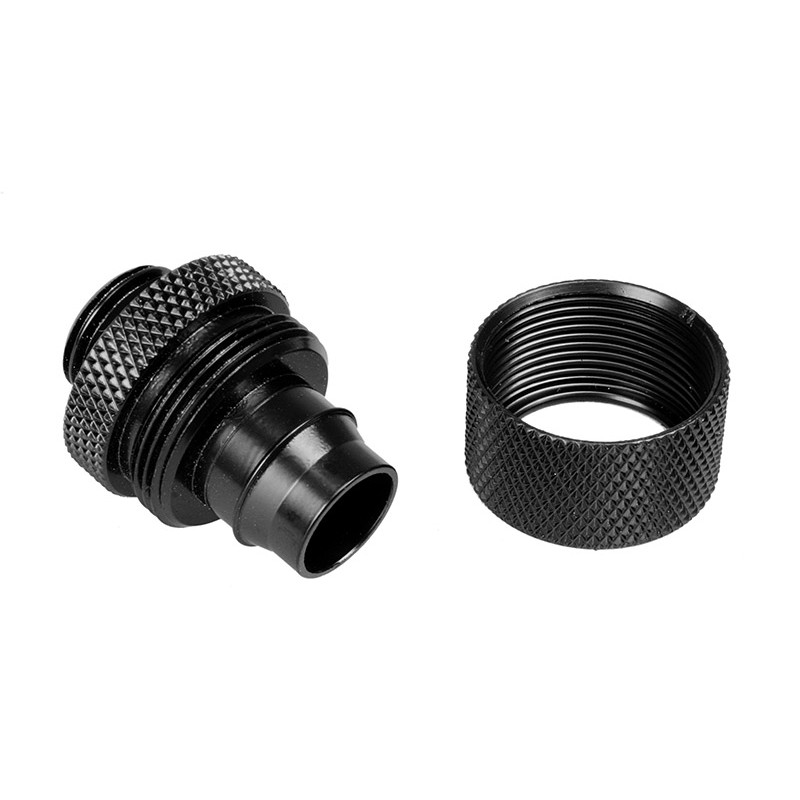 Bitspower Anschluss 1/4 Zoll auf 16/11mm - matt black