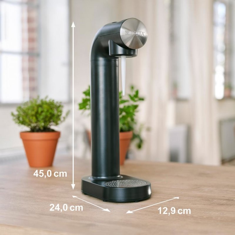 Brita sodaONE Noir, Argent