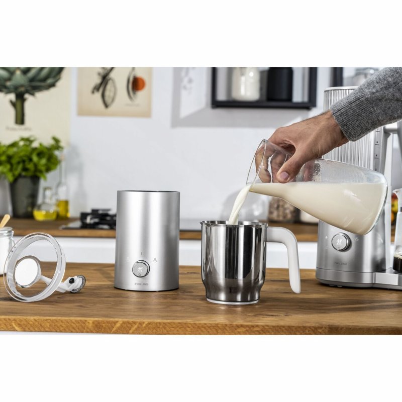 Zwilling Enfinigy Silver milk frother