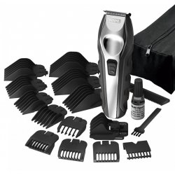Wahl 09888-1316 beard trimmer AC/Battery 12 2.5 cm Black Stainless steel
