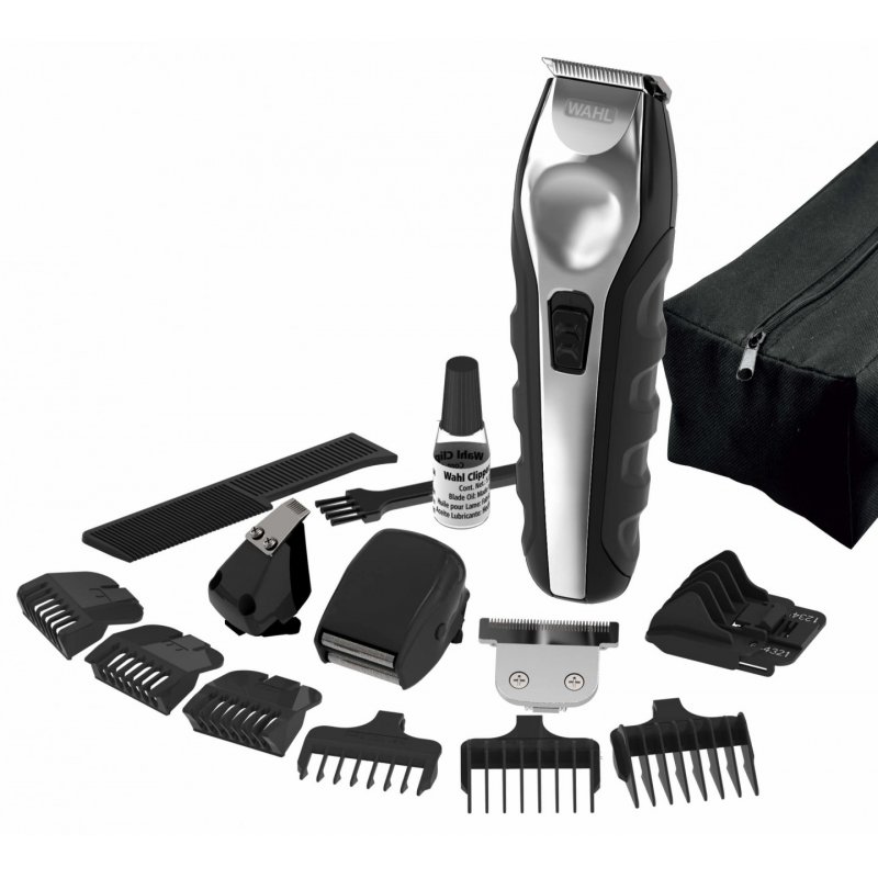 Wahl 09888-1216 beard trimmer Black Stainless steel