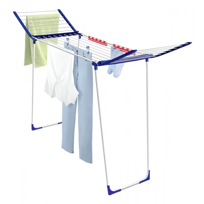 Leifheit 81650 Floor-standing rack Blue White