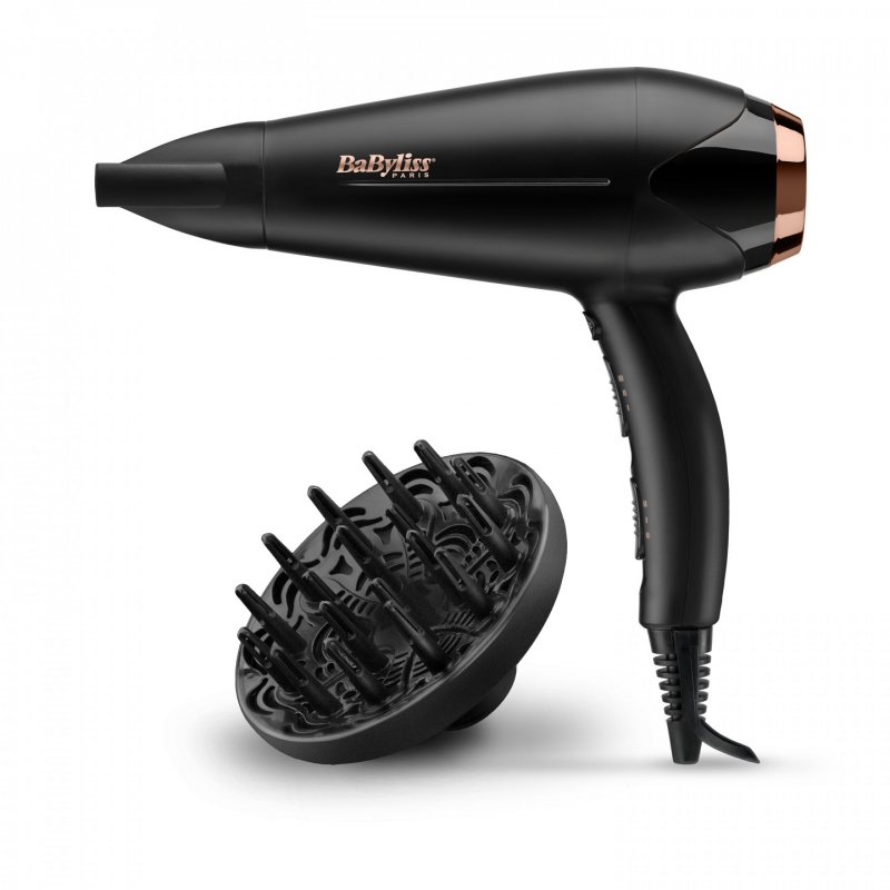 BaByliss Turbo Shine 2200 sèche-cheveux 2200 W Noir
