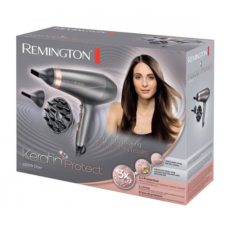 Remington AC8820 sèche-cheveux 2200 W Argent