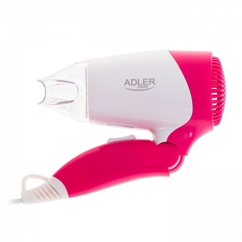 Adler AD 2259 sèche-cheveux 1200 W Rose, Blanc