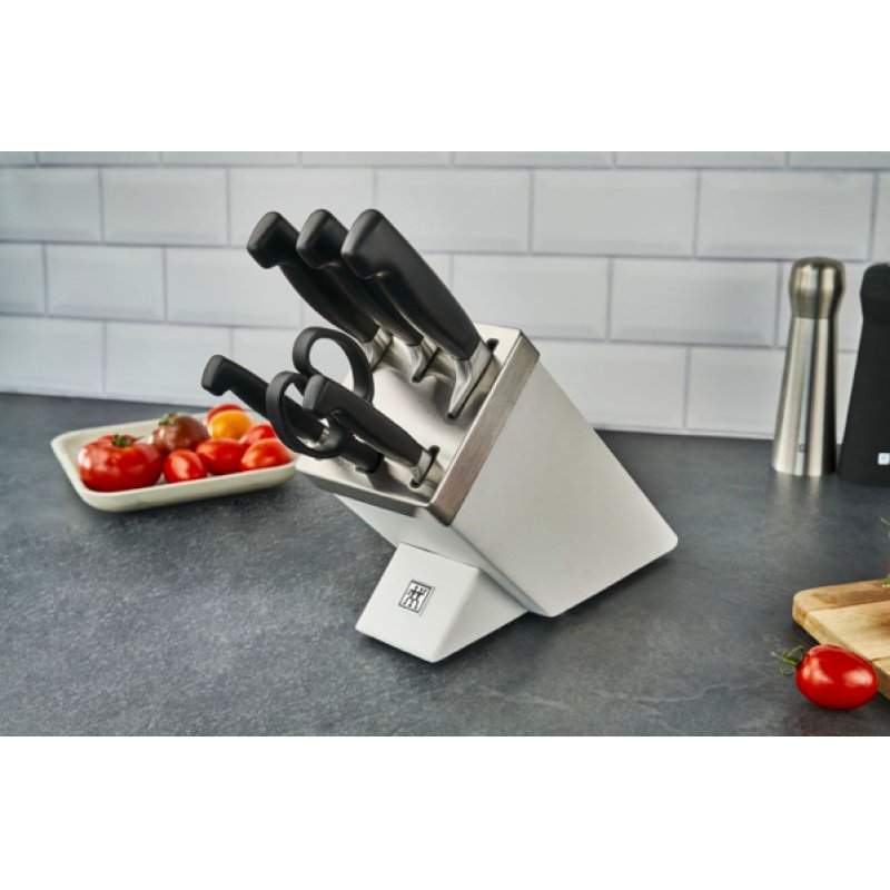 ZWILLING FOUR STAR 35148-207-0 kitchen knife/cutlery block set 7 pc(s) White