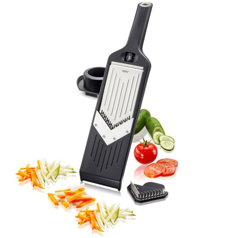 GEFU Julienne VIOLI 2.0 slicer Manual Black ABS synthetics Stainless steel