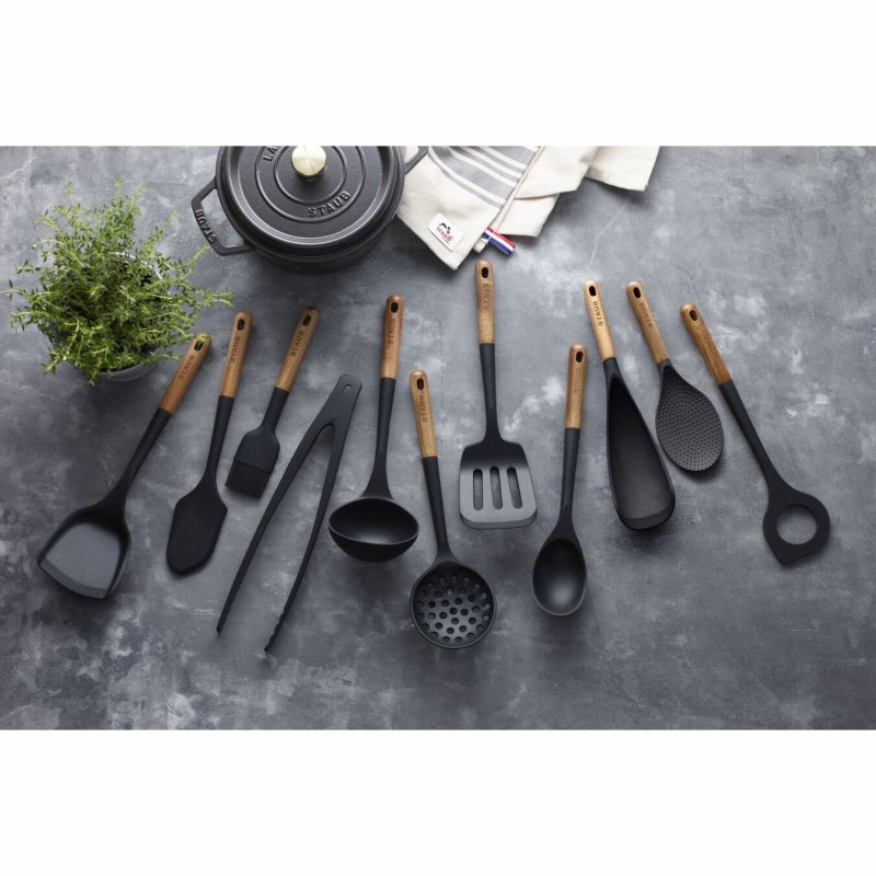 Staub Silicone Soup ladle Black