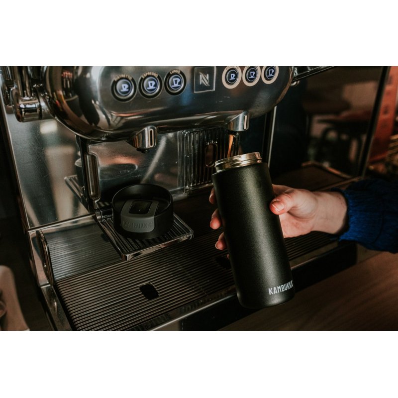 Kambukka Olympus Matte Black - thermal mug 500 ml