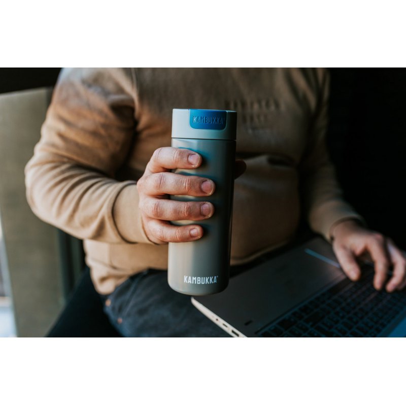 Kambukka Olympus Serious Grey - thermal mug 500 ml