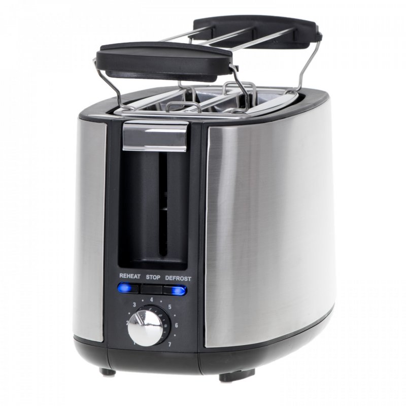 Adler AD 3214 toaster 7 2 slice(s) 900 W Silver