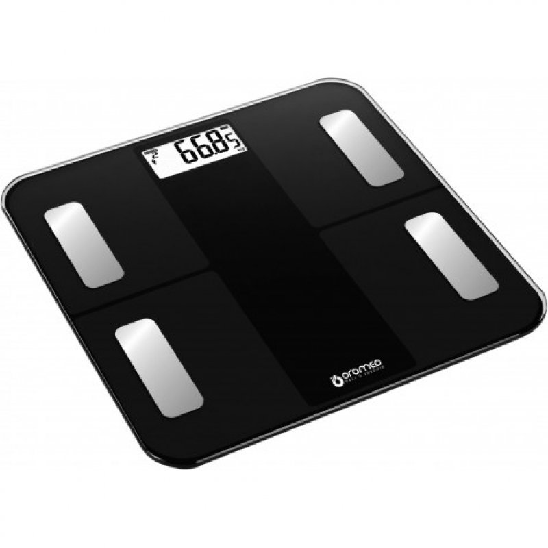 Oromed ORO-SCALE BLUETOOTH BLACK Square Electronic personal scale