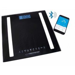 Esperanza EBS016K personal scale Square Black Electronic personal scale