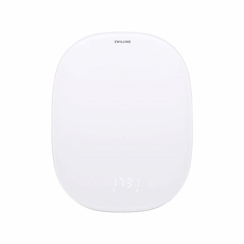 ZWILLING Enfinigy Argent, Blanc Comptoir Ovale Balance de ménage électronique
