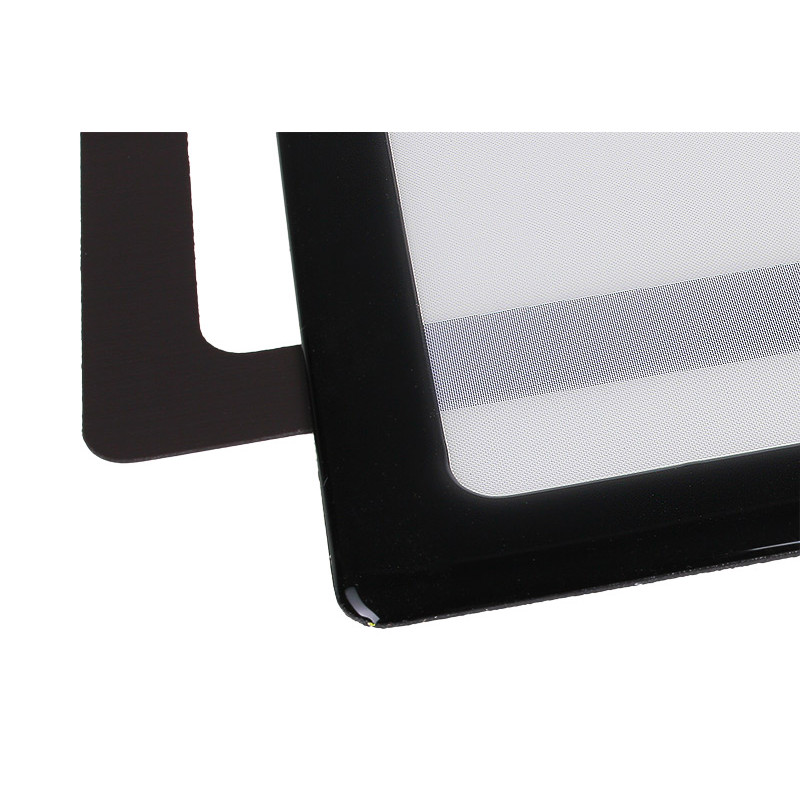 DEMCiflex compatible Staubfilter 120mm, quadratisch - schwarz/weiß