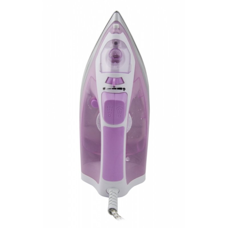 Esperanza EHI004 fer à repasser Fer à repasser à sec ou à vapeur Semelle en céramique 2400 W Violet, Blanc