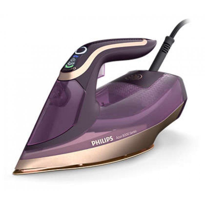 Philips DST8040/30 fer à repasser Fer à vapeur Semelle SteamGlide Elite 3000 W Lilas
