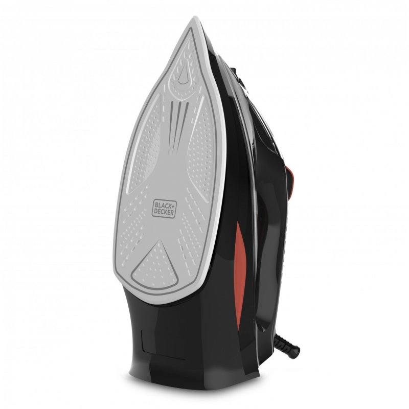 Black & Decker BXIR3000E iron Steam iron Ceramic soleplate 3000 W Black, Orange
