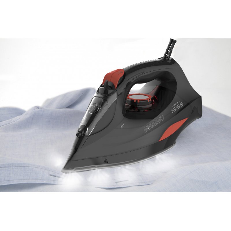 Steam iron Black Decker BXIR3000E (3000W black)