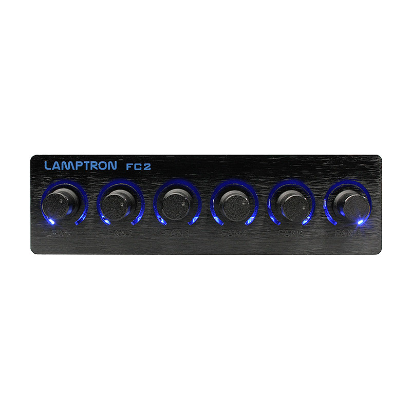 Lamptron compatible FC2 Fan Controller 5,25 Zoll - black