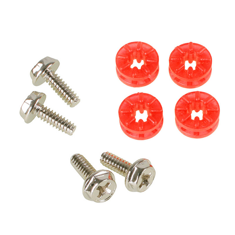 Lamptron compatible HDD Rubber Screws PRO - red