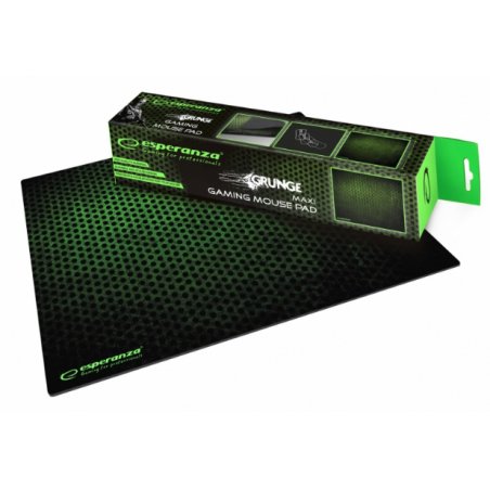 Esperanza EGP103G tapis de souris Tapis de souris de jeu Noir, Vert