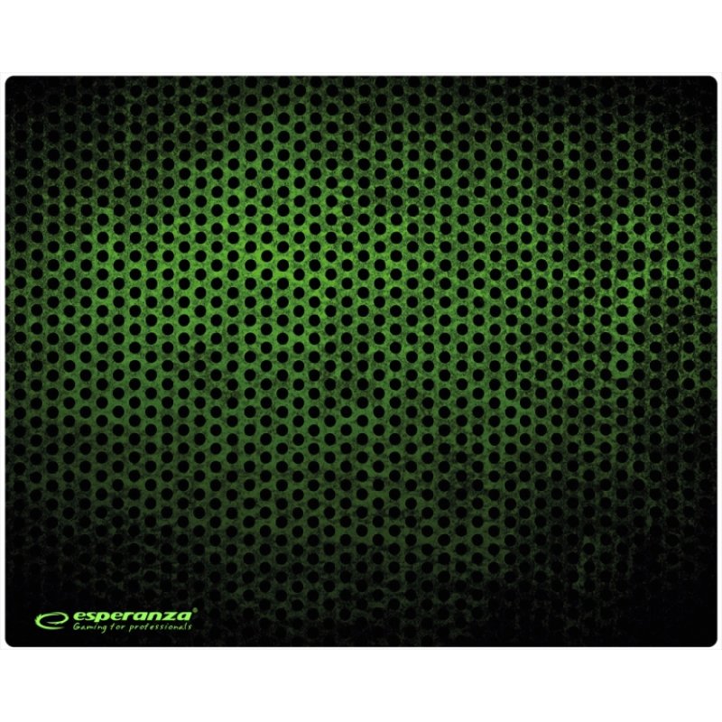 Esperanza EGP102G Tapis de souris de jeu Noir, Vert