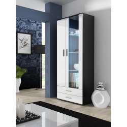 Cama SOHOWITS6 CZ/BI Armoire de rangement de salle à manger Vitrine