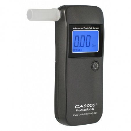 STOCKJBE1 - HI-TECH MEDICAL CA 9000 PROFESSIONAL testeur d'alcool 0 - 4% 1% Noir