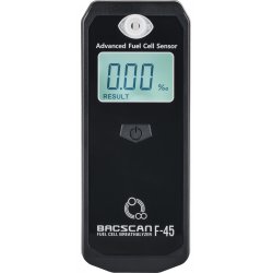 BACscan F-45 alcohol tester 0 - 4% Black