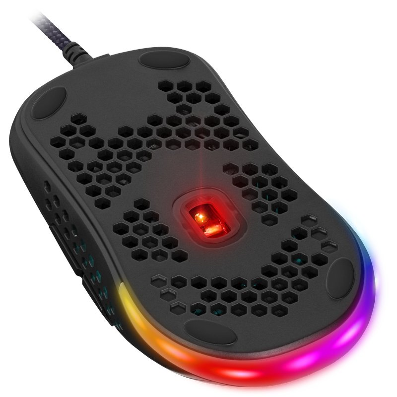 Gaming optic wired mouse DEFENDER GM-620L SHEPARD 12800dpi 7P RGB