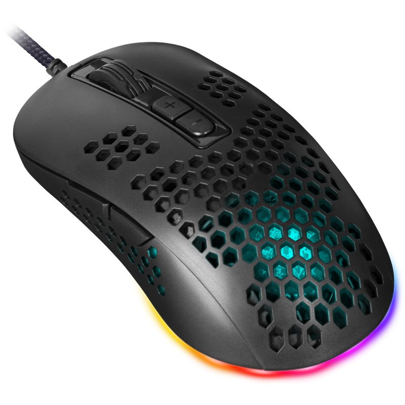 Gaming optic wired mouse DEFENDER GM-620L SHEPARD 12800dpi 7P RGB