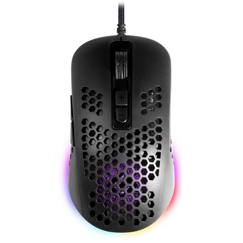 Gaming optic wired mouse DEFENDER GM-620L SHEPARD 12800dpi 7P RGB