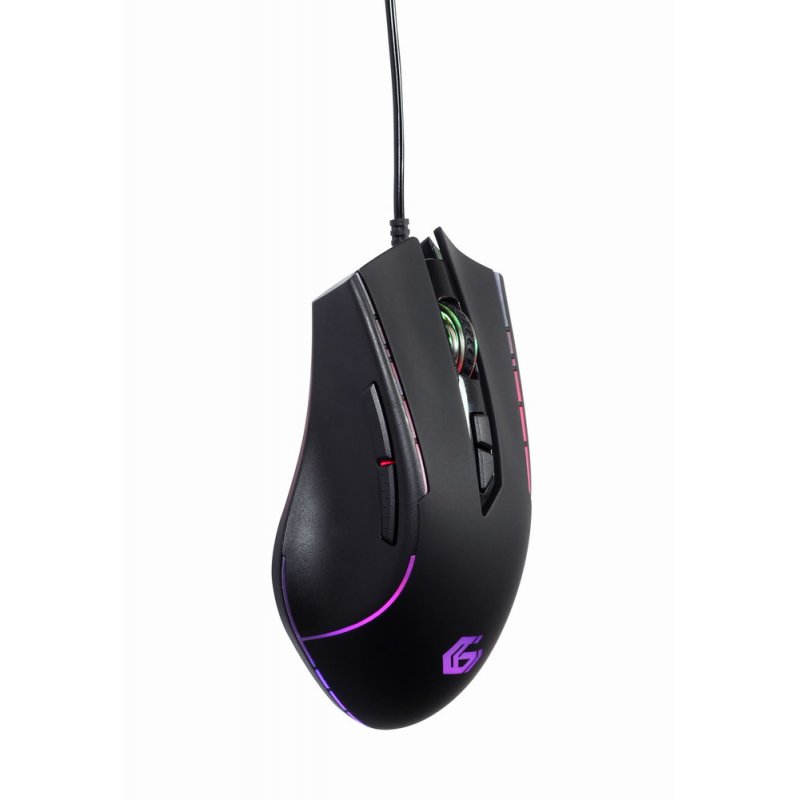 Gembird MUSG-RAGNAR-RX300 USB gaming RGB backlighted mouse 8 buttons 12000 DPI