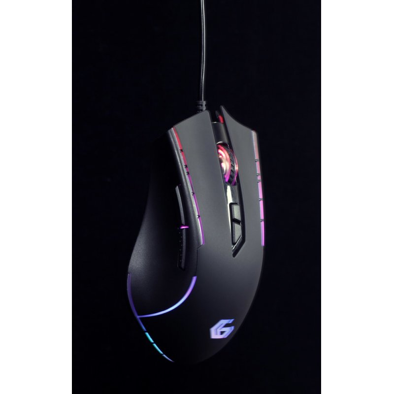 Gembird MUSG-RAGNAR-RX300 souris Droitier USB Type-A 12000 DPI