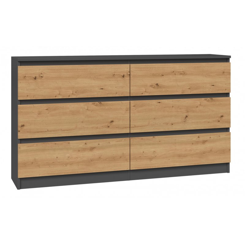 Topeshop M6 140 ANT/ART KPL Commode