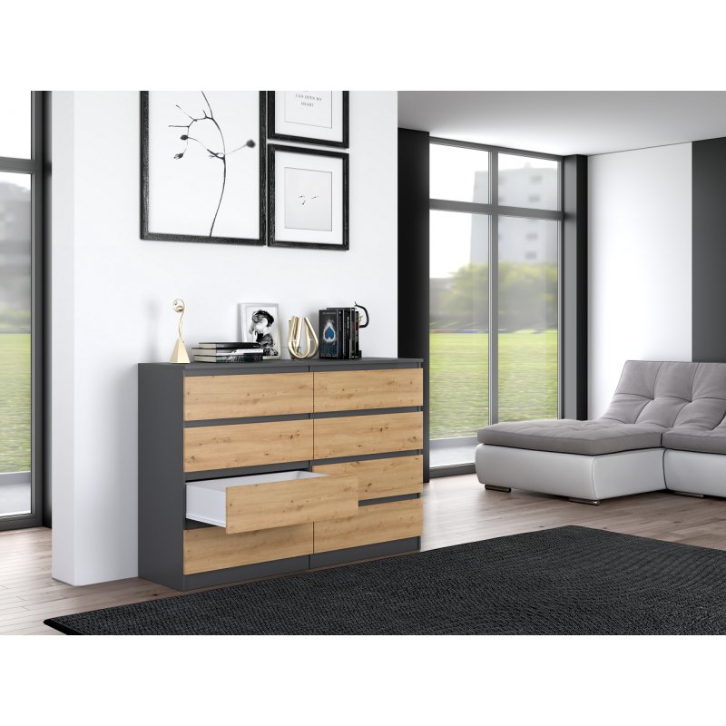 Topeshop M8 140 ANT/ART KPL Commode