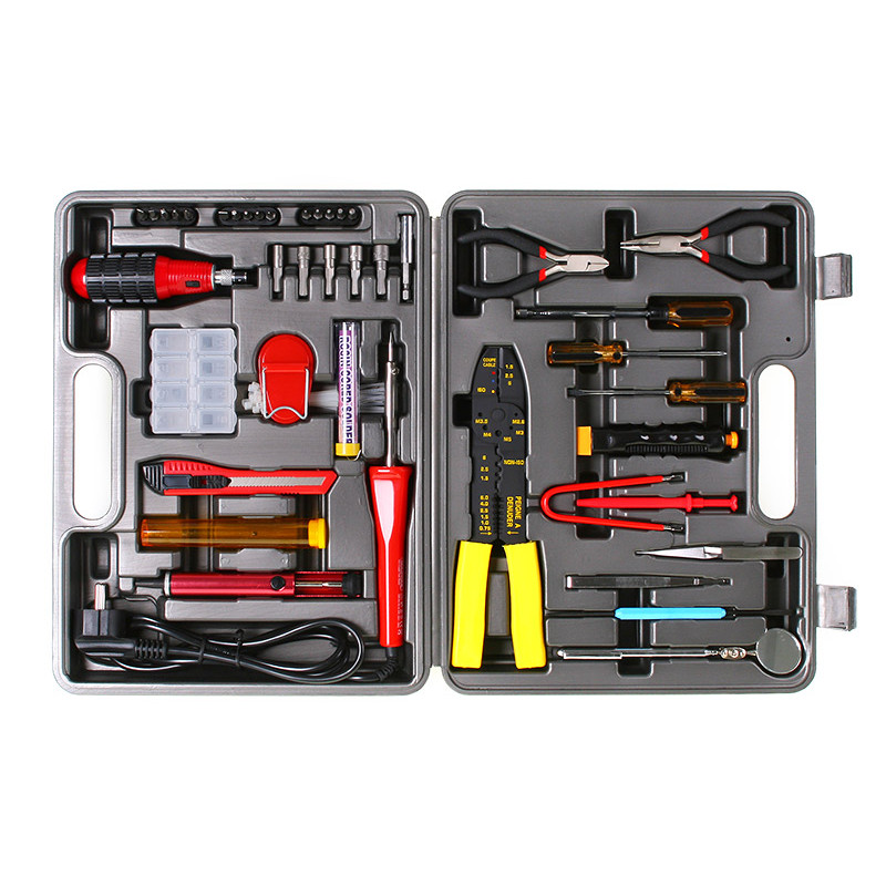 Werkzeugset fur Computer und Elektronik, 61-teilig