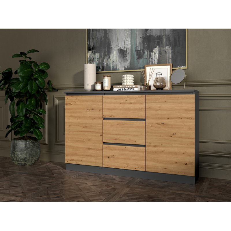 Topeshop 2D3S ANT/ART KPL Commode