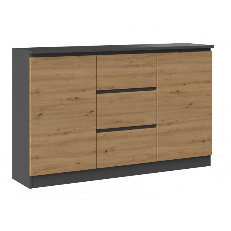 Topeshop 2D3S ANT/ART KPL Commode