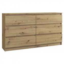 Topeshop M6 140 ARTISAN chest of drawers