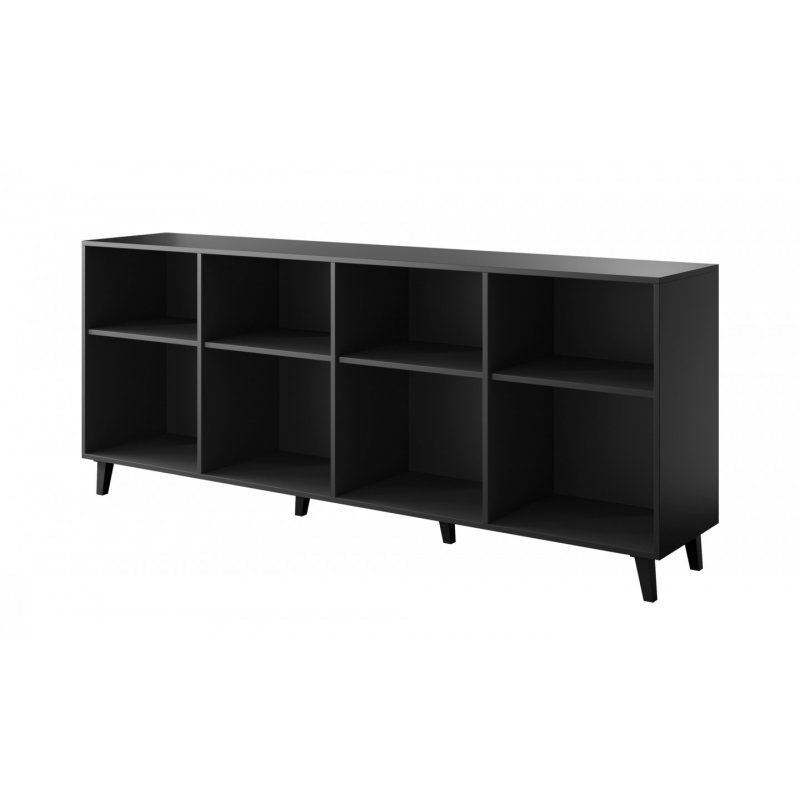 Cama ETNA commode 200x42x82 noir mat