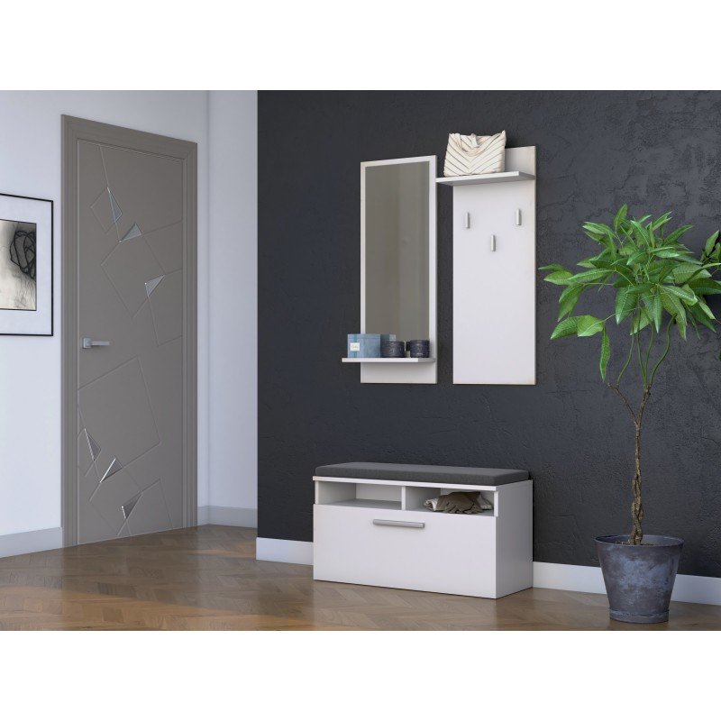 Topeshop GAR RIVA BIEL armoire d’entrée