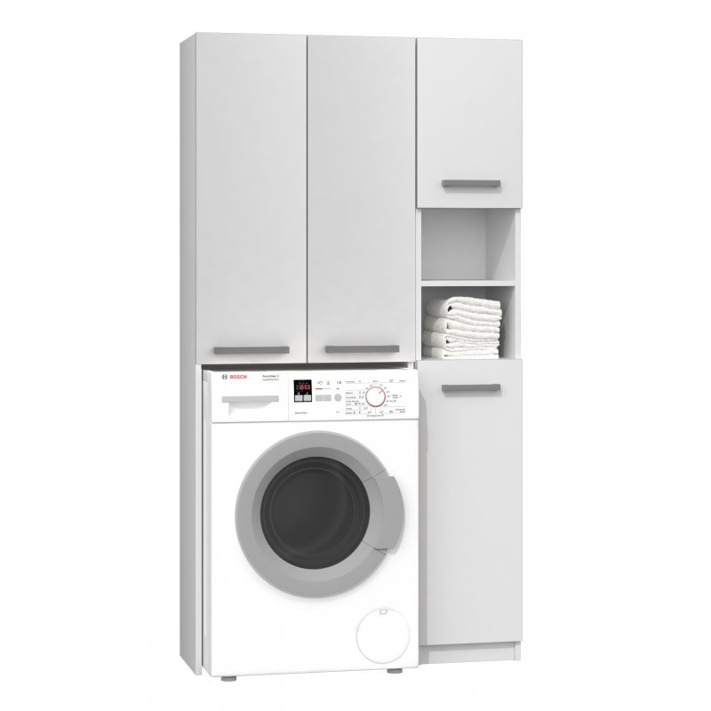 Topeshop ZESTAW MARPOL DD BIEL armoire de rangement de salle de bain Blanc