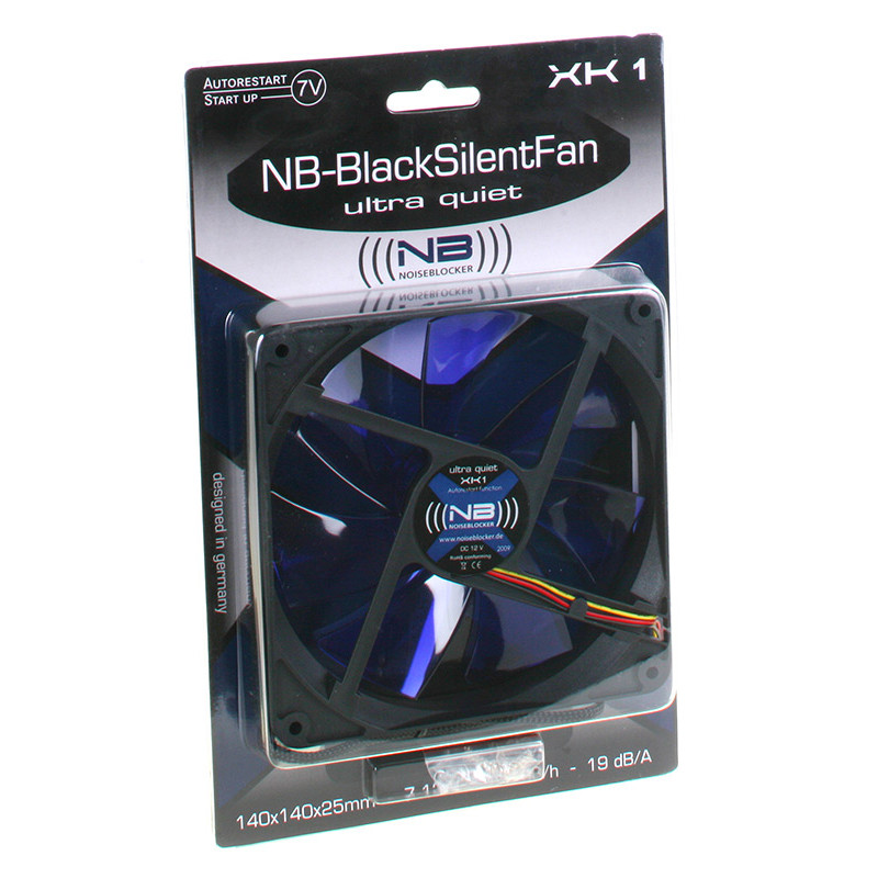 Noiseblocker compatible BlackSilent Fan XK1 - 140mm