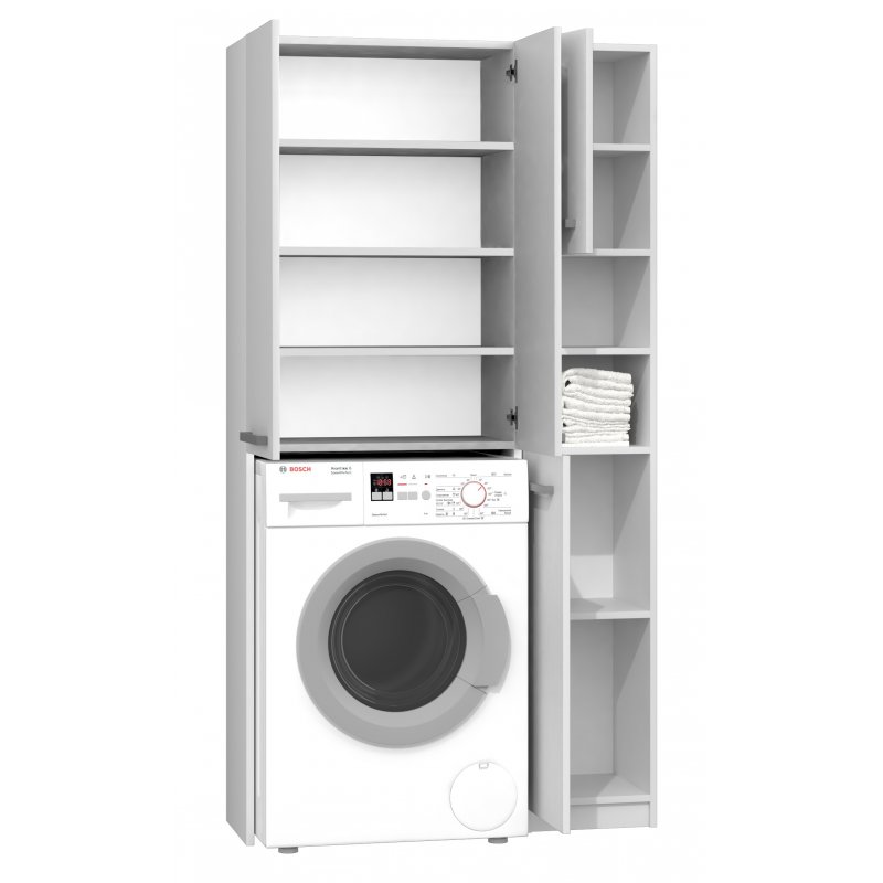 Topeshop ZESTAW MARPOL DD BIEL armoire de rangement de salle de bain Blanc