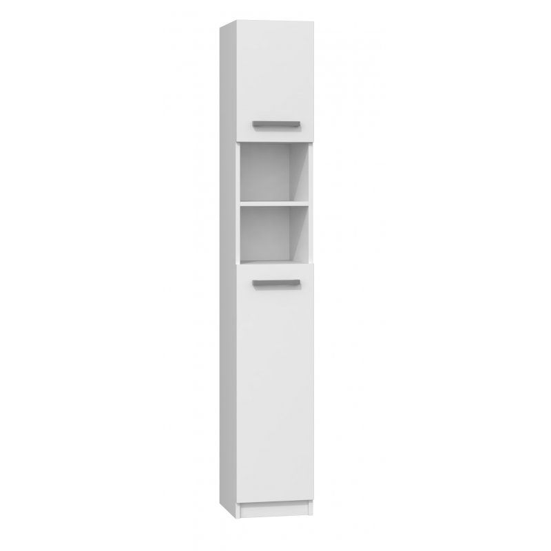 Topeshop ZESTAW MARPOL BIEL bathroom storage cabinet White
