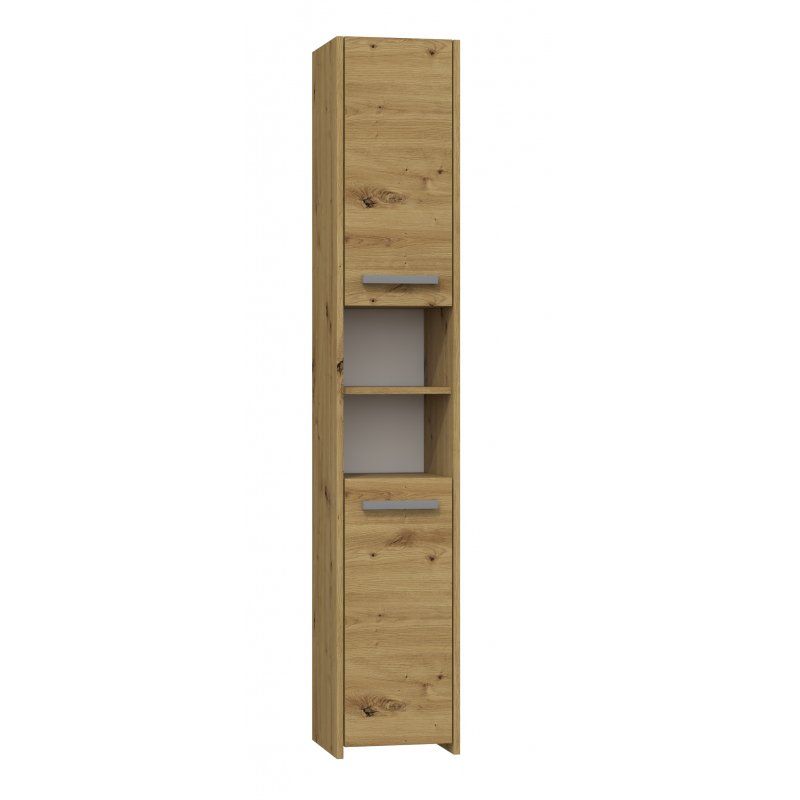 Topeshop S30 ARTISAN armoire de rangement de salle de bain Chêne